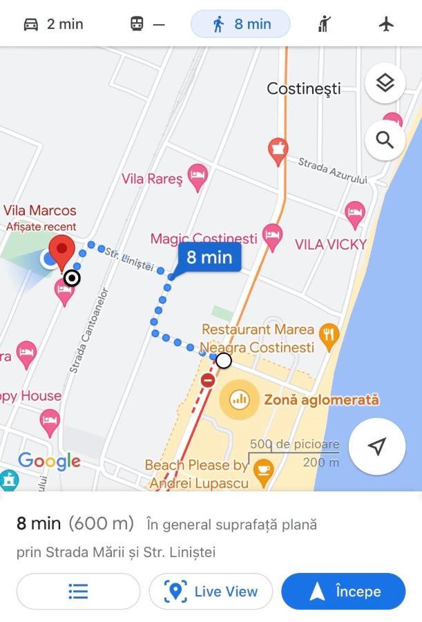 Hotel Marcos Costinesti Zewnętrze zdjęcie